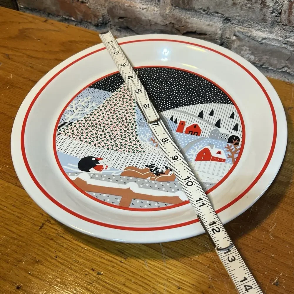 RARE Noritake Twas the Night Before Christmas 12